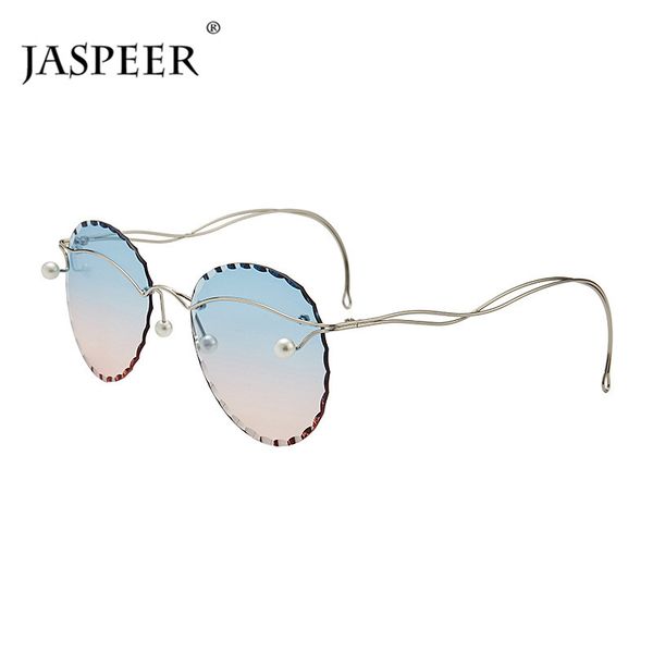 sunglasses jaspeer rimless round women oversized fashion pearl frameless brand pearls gradient sun glasses for female shades, White;black
sunglasses jaspeer rimless round women oversized fashion pearl frameless brand pearls gradient sun glasses for female shades, White;black