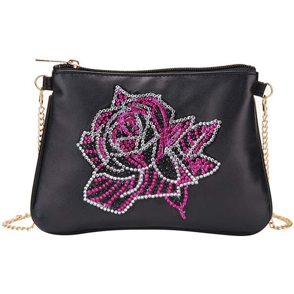 rose diamond crossbody bag crystal chain zip handbag rhinestone wallet clutch handbag
rose diamond crossbody bag crystal chain zip handbag rhinestone wallet clutch handbag