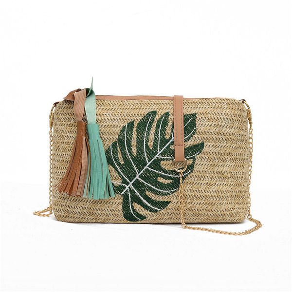 vintage casual woman straw crossbody bag ladies small shoulder tassel summer beach bag flap rattan zipper for women
vintage casual woman straw crossbody bag ladies small shoulder tassel summer beach bag flap rattan zipper for women