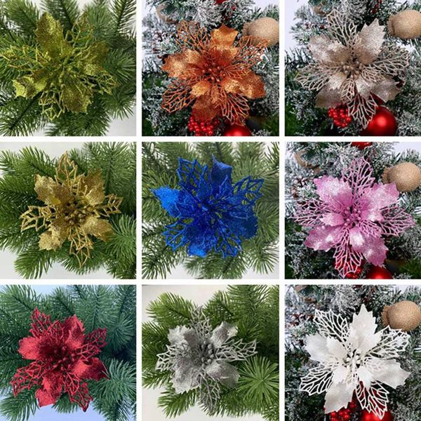 5pcs/pack 16cm merry christmas artificial flower ornaments for christmas tree decoration fake flowers decor
5pcs/pack 16cm merry christmas artificial flower ornaments for christmas tree decoration fake flowers decor