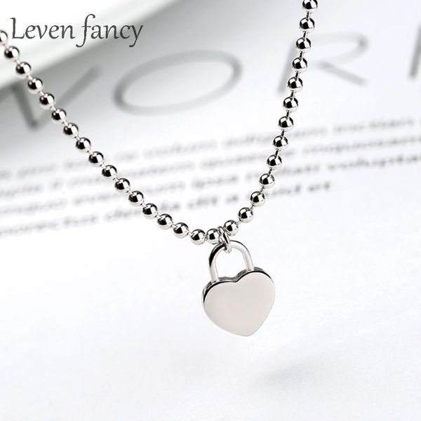 925 sterling silver 2mm beaded chain necklace with heart pendant ladies clavicle chain choker jewelry wedding s925 necklace
925 sterling silver 2mm beaded chain necklace with heart pendant ladies clavicle chain choker jewelry wedding s925 necklace
