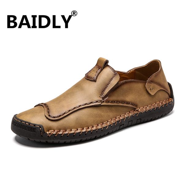 men casual shoes new vintage leather men's shoes breathable men flats comfortable handmade loafers big size 47, Black
men casual shoes new vintage leather men's shoes breathable men flats comfortable handmade loafers big size 47, Black