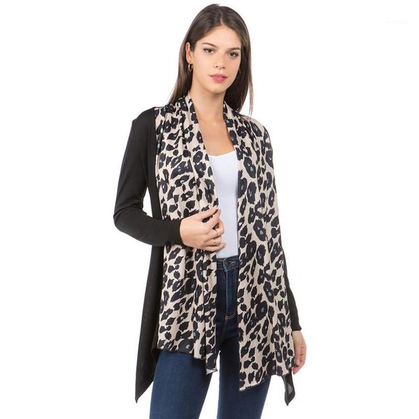 leopard print cardigan autumn winter fashion loose mid-length contrast color coats open stitch women designer long, Black;brown
leopard print cardigan autumn winter fashion loose mid-length contrast color coats open stitch women designer long, Black;brown
