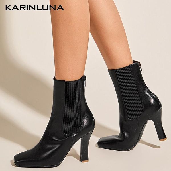 karin 2020 brand big size 40 spike high heels women shoes elegant office ladies boots female, Black
karin 2020 brand big size 40 spike high heels women shoes elegant office ladies boots female, Black