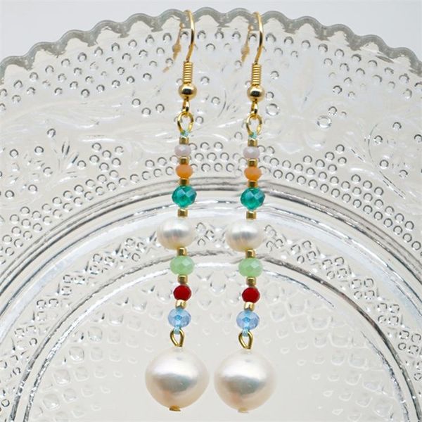 natural pearl earrings for women bohemian colorful long dangle earring fashion jewelry 2020 hooks danglers jewellery kjj347, Red;brown
natural pearl earrings for women bohemian colorful long dangle earring fashion jewelry 2020 hooks danglers jewellery kjj347, Red;brown