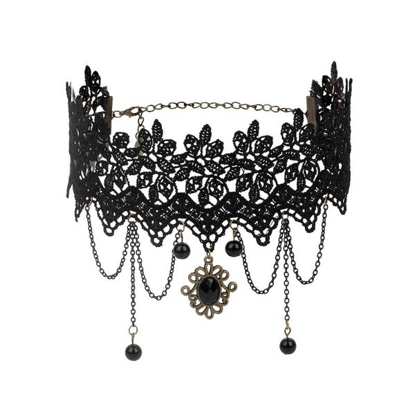 chokers poputton bohemia lace gothic tattoo choker necklace for women vintage black acrylic punk necklaces collar jewelry, Golden;silver
chokers poputton bohemia lace gothic tattoo choker necklace for women vintage black acrylic punk necklaces collar jewelry, Golden;silver