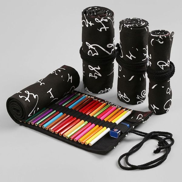 12/24/36/48/72 holes cute canvas roll pen curtain pencil bag case makeup wrap holder storage pouch school supplies
12/24/36/48/72 holes cute canvas roll pen curtain pencil bag case makeup wrap holder storage pouch school supplies