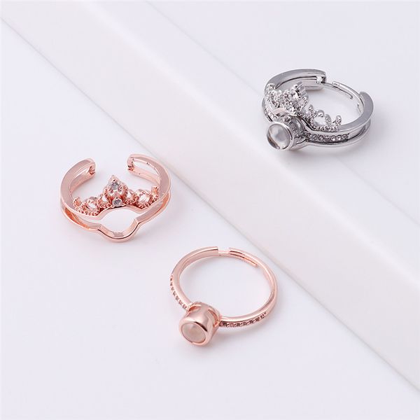 cluster rings wonderlife 2 in 1 couple 100 languages i love you projection ring crown romantic memory wedding jewelry, Golden;silver
cluster rings wonderlife 2 in 1 couple 100 languages i love you projection ring crown romantic memory wedding jewelry, Golden;silver