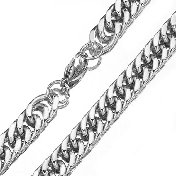 8mm wide fashion jewelry meter stainless steel silver color cuban curb thin chain mens womens necklace or bracelet 7"-40
8mm wide fashion jewelry meter stainless steel silver color cuban curb thin chain mens womens necklace or bracelet 7"-40