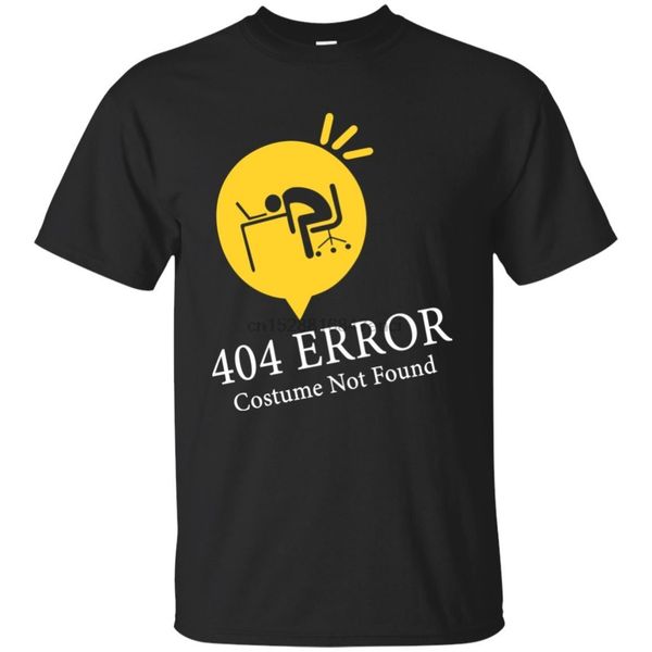 funny halloween tee costume error 404 costume not found t-shirt cool casual pride t shirt men fashion tshirt(1
funny halloween tee costume error 404 costume not found t-shirt cool casual pride t shirt men fashion tshirt(1
