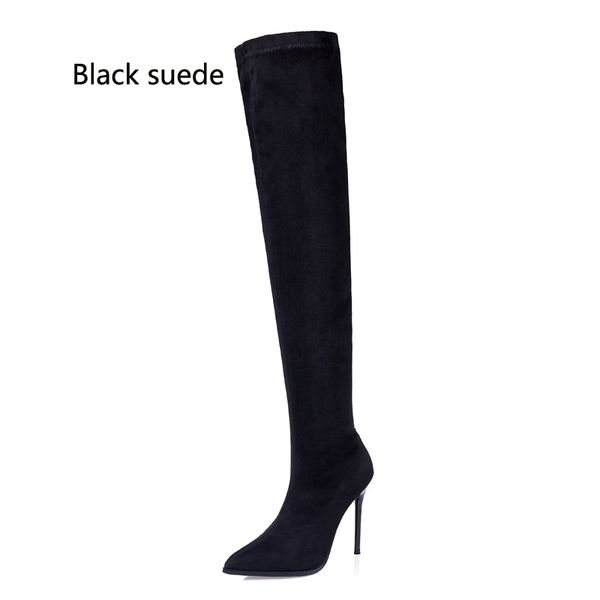 boots women's pointed toe over-the-knee black suede/ slide-fine with nightclub fashion ladies 2021 winter
boots women's pointed toe over-the-knee black suede/ slide-fine with nightclub fashion ladies 2021 winter