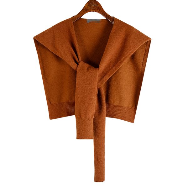 superaen solid all-match knitted shawl outdoor fake collar knotted cape scarf warm and cold-proof should pad neck protection, Blue;gray
superaen solid all-match knitted shawl outdoor fake collar knotted cape scarf warm and cold-proof should pad neck protection, Blue;gray