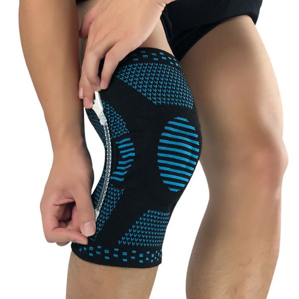 outdoor mens basketball protective meniscus knee support silicone spring knee pads, Black;gray
outdoor mens basketball protective meniscus knee support silicone spring knee pads, Black;gray