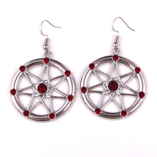 dangle & chandelier fashion star of david circle charm faery elven pendant fae elf magick amethysts amulet earrings, Silver
dangle & chandelier fashion star of david circle charm faery elven pendant fae elf magick amethysts amulet earrings, Silver