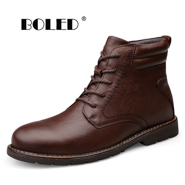 plus size men winter boots with fur keep warm genuine leather men snow boots platform waterproof ankle shoes, Black
plus size men winter boots with fur keep warm genuine leather men snow boots platform waterproof ankle shoes, Black