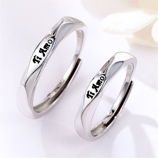 2020 925 sterling silver italy languages i love you letters couple rings black letters romantic paired rings man women, Golden;silver
2020 925 sterling silver italy languages i love you letters couple rings black letters romantic paired rings man women, Golden;silver