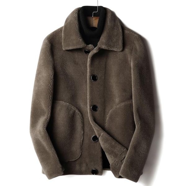 wool fur coat autumn winter jacket men real sheep fur coat double-side wear warm jacket mens fashion jackets l18-3701 yy350, Black
wool fur coat autumn winter jacket men real sheep fur coat double-side wear warm jacket mens fashion jackets l18-3701 yy350, Black