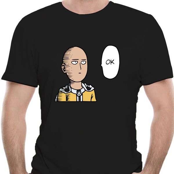 funny ok hero one punch man t shirt man summer cotton japan manga tees o neck short sleeve streetwear saitama t-shirt 9024a 
funny ok hero one punch man t shirt man summer cotton japan manga tees o neck short sleeve streetwear saitama t-shirt 9024a