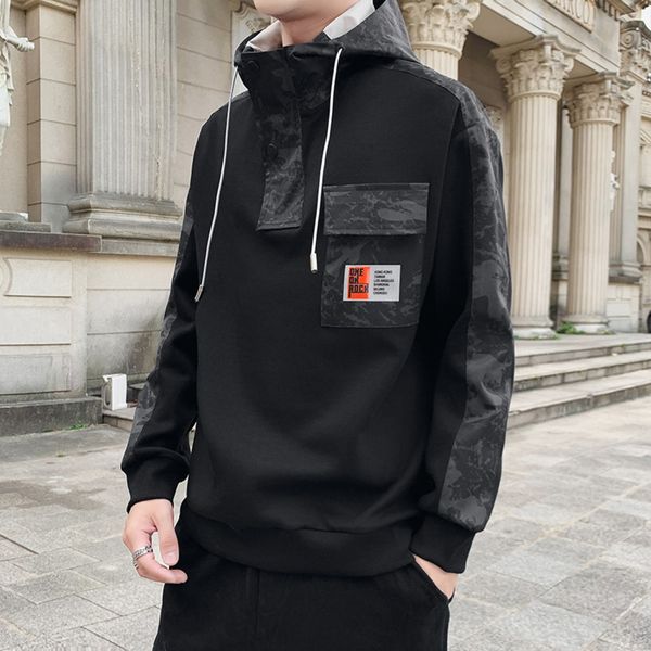 2020 new autumn sweater men's trendy hat men's suit spring and autumn coat youth coat pullover boys pullover t-shirt ovyr4, Black
2020 new autumn sweater men's trendy hat men's suit spring and autumn coat youth coat pullover boys pullover t-shirt ovyr4, Black