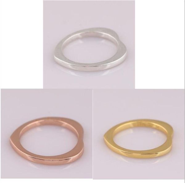 authentic 925 sterling silver pan ring golden heart shape with signature ring for women wedding party gift fine jewelry, Golden;silver
authentic 925 sterling silver pan ring golden heart shape with signature ring for women wedding party gift fine jewelry, Golden;silver