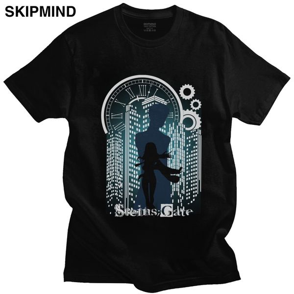 steins gate t shirt for men cotton fashion rintarou okabe t-shirt short sleeves anime manga time machine tee clothing gift
steins gate t shirt for men cotton fashion rintarou okabe t-shirt short sleeves anime manga time machine tee clothing gift