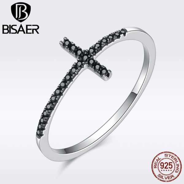 cluster rings bisaer 100% real 925 sterling silver faith cross black cz female finger women ring jewelry anel ecr067, Golden;silver
cluster rings bisaer 100% real 925 sterling silver faith cross black cz female finger women ring jewelry anel ecr067, Golden;silver