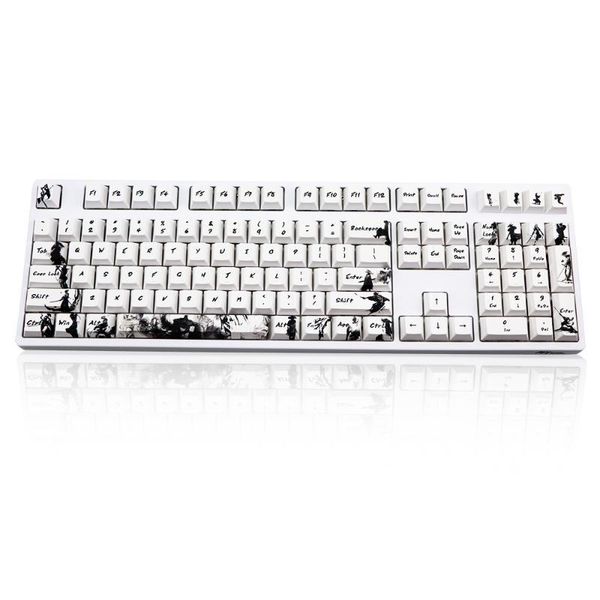five sides dye-subbed pbt keycap 108/128 keys cherry profile keycaps for mx switches keyboard knight errant keycaps 2u shift
five sides dye-subbed pbt keycap 108/128 keys cherry profile keycaps for mx switches keyboard knight errant keycaps 2u shift