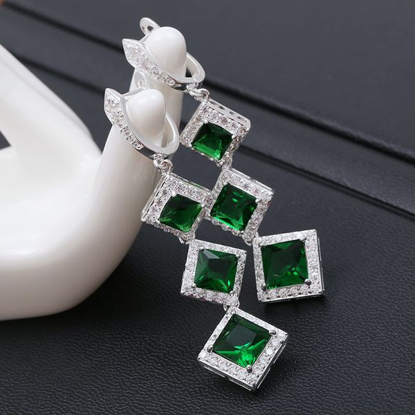 dangle & chandelier fashion lady long earrings for women wedding engagement drop earring jewelry aretes de mujer modernos 2021, Silver
dangle & chandelier fashion lady long earrings for women wedding engagement drop earring jewelry aretes de mujer modernos 2021, Silver