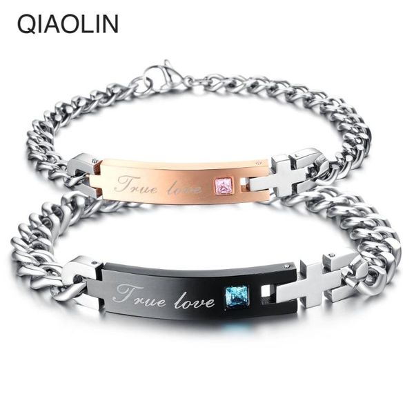 link, chain couple jewelry for lovers stainless steel bracelets black bracelet men/women cross lusciousness
link, chain couple jewelry for lovers stainless steel bracelets black bracelet men/women cross lusciousness