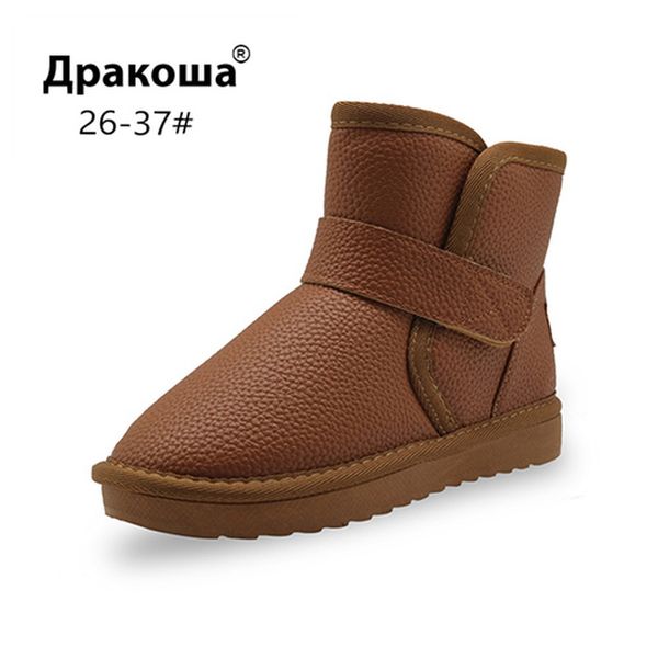 apakowa boy winter snow boots hook&loop pu leather ankle warm boots toddler kids fluff lining winter shoes for boys feetwear, Black;grey
apakowa boy winter snow boots hook&loop pu leather ankle warm boots toddler kids fluff lining winter shoes for boys feetwear, Black;grey