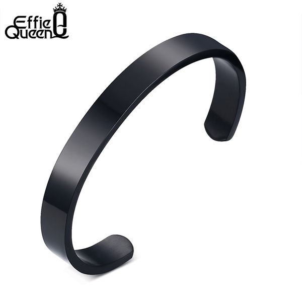 effie queen women and men 8mm width surface bracelet bangle stainless steel bracelet men gold/black/rose gold 4 color k301
effie queen women and men 8mm width surface bracelet bangle stainless steel bracelet men gold/black/rose gold 4 color k301