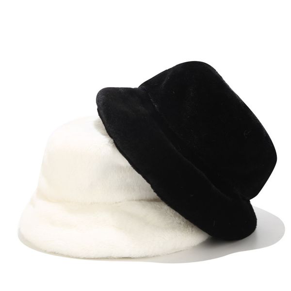 winter hat solid thickened soft warm fishing cap faux fur winter bucket hat for women outdoor vacation hat cap lady fashion
winter hat solid thickened soft warm fishing cap faux fur winter bucket hat for women outdoor vacation hat cap lady fashion