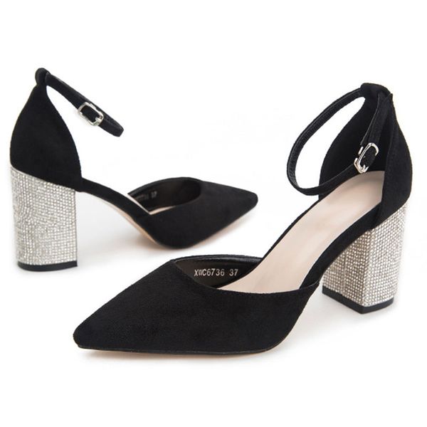 черный розовая женщина flock насосы хрустальных heels женщин обувь площадь высокие каблуки острого нос лодыжка пряжка ремень дама платье обу, Black
черный розовая женщина flock насосы хрустальных heels женщин обувь площадь высокие каблуки острого нос лодыжка пряжка ремень дама платье обу, Black