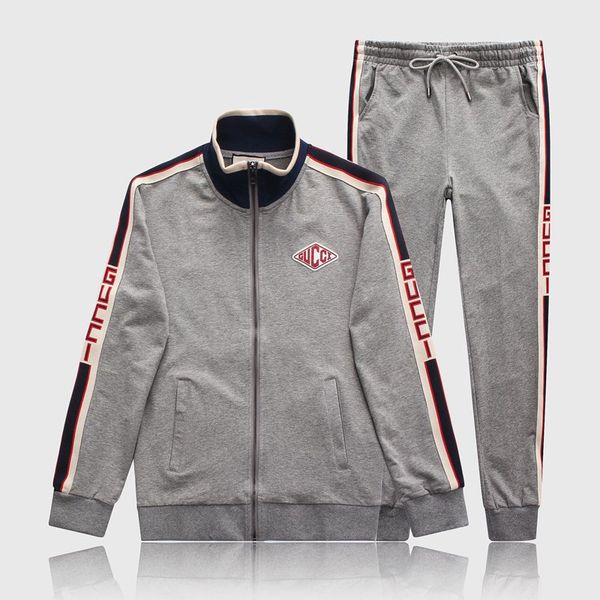 men's suit sportswear designer sportswear men's jacket coat + pants men's clothing sportswear zipper casual tennis sports sui, Gray
men's suit sportswear designer sportswear men's jacket coat + pants men's clothing sportswear zipper casual tennis sports sui, Gray