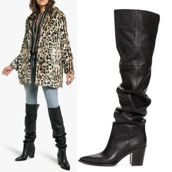 boots siddons 2021 black brown leather women thigh high autumn winter shoes for woman pointed toe heels ladies knight
boots siddons 2021 black brown leather women thigh high autumn winter shoes for woman pointed toe heels ladies knight