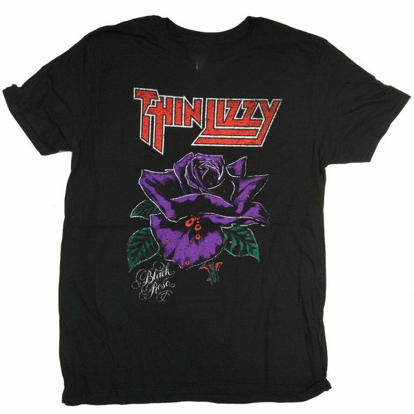 thin lizzy t-shirt - black rose distressed style phil lynott 100% official cotton christmas gifts tee shirt
thin lizzy t-shirt - black rose distressed style phil lynott 100% official cotton christmas gifts tee shirt