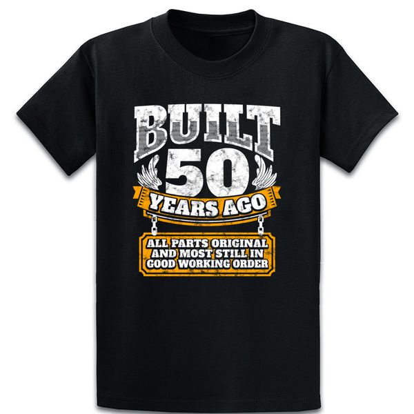 50th birthday gift idea built 50 years ago t shirt famous kawaii comfortable crew neck pattern printing short sleeve shirt
50th birthday gift idea built 50 years ago t shirt famous kawaii comfortable crew neck pattern printing short sleeve shirt