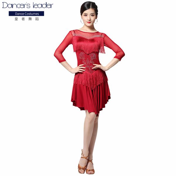 2020 new latin dance competition suits, practice suits, latin art test tassel dance performance suits, Black;red
2020 new latin dance competition suits, practice suits, latin art test tassel dance performance suits, Black;red