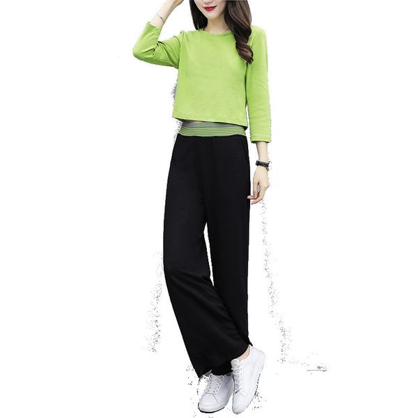 big yards loose wide-legged pants suit women leisure clothes 2 pcs clothing set plus size - 5xl casual outfit vestido, Black
big yards loose wide-legged pants suit women leisure clothes 2 pcs clothing set plus size - 5xl casual outfit vestido, Black