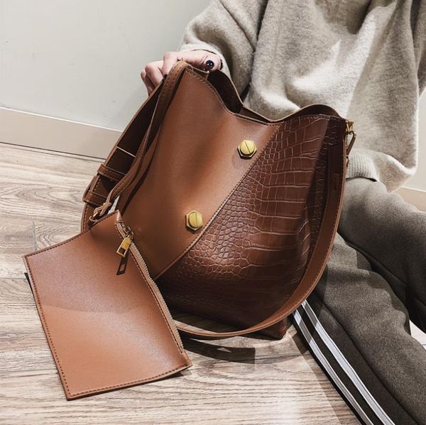 women handbag new fashion bag simple large capacity bucket single shoulder messenger bags lady cross body
women handbag new fashion bag simple large capacity bucket single shoulder messenger bags lady cross body