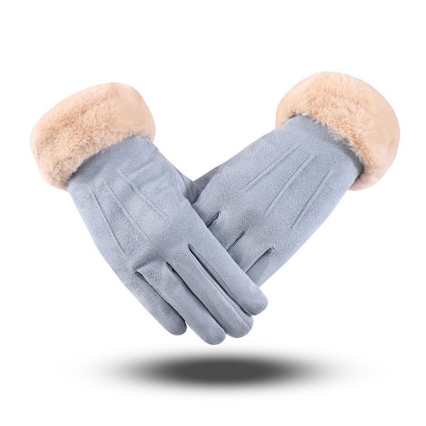 winter new classic three-way rib couple suede touch screen warm gloves men plus velvet thickened cute student girl, Blue;gray
winter new classic three-way rib couple suede touch screen warm gloves men plus velvet thickened cute student girl, Blue;gray