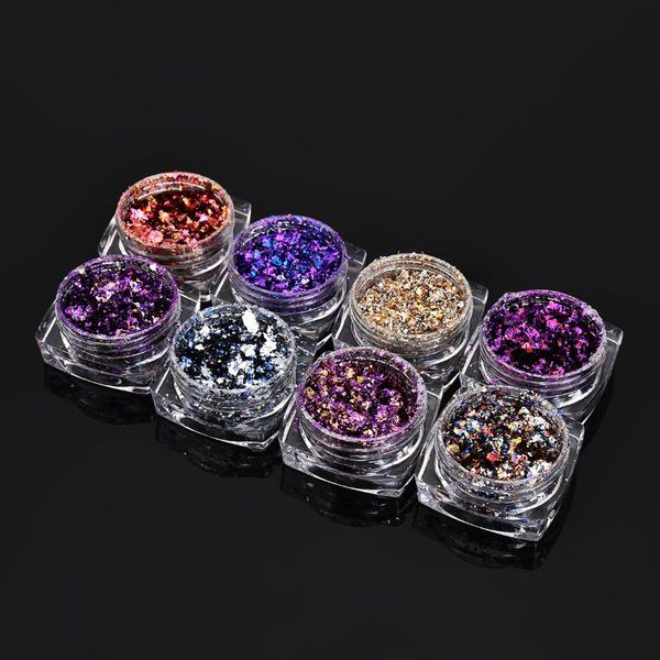 beautybigbang 0.2g aluminum nail glitters powder sequins bling colorful accessories diy decoration glitter powder nail art dust, Silver;gold
beautybigbang 0.2g aluminum nail glitters powder sequins bling colorful accessories diy decoration glitter powder nail art dust, Silver;gold
