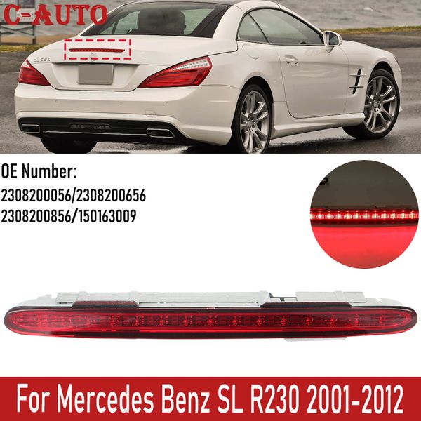 led 3rd brake rear slight tail light high mount lamp for sl r230 2001-2012 a2308200056 2308200656
led 3rd brake rear slight tail light high mount lamp for sl r230 2001-2012 a2308200056 2308200656