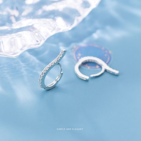 modian 100% 925 sterling silver geometirc curve hoop earring for women fashion wedding original fine jewelry, Golden;silver
modian 100% 925 sterling silver geometirc curve hoop earring for women fashion wedding original fine jewelry, Golden;silver