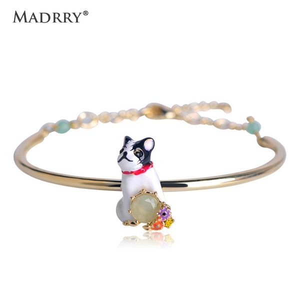 bangle madrry dog shape adjustable opal enamel bangles jewelry for women girl child holiday party hand decoration birthday gifts, Black
bangle madrry dog shape adjustable opal enamel bangles jewelry for women girl child holiday party hand decoration birthday gifts, Black