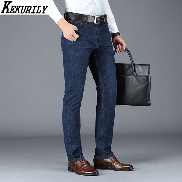 men's jeans autumn winter for men 2021 brand stretch straight male business casual pant plus size denim long trousers black blue
men's jeans autumn winter for men 2021 brand stretch straight male business casual pant plus size denim long trousers black blue