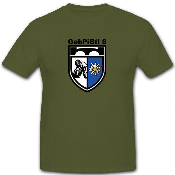 2019 fashion gebpibtl 8 gebirgs pionier bataillon bundeswehr wappen emblem - t shirt tee shirt
2019 fashion gebpibtl 8 gebirgs pionier bataillon bundeswehr wappen emblem - t shirt tee shirt