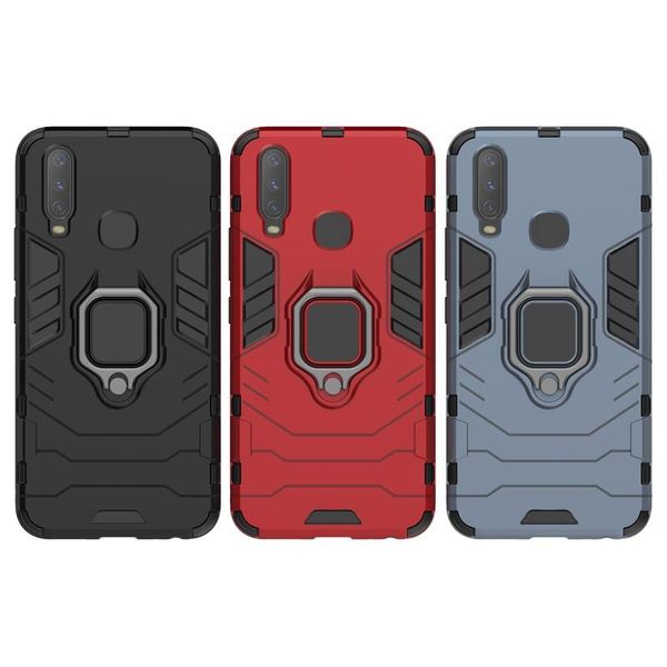 armor 2 in 1magnetic car holder kickstand finger ring shockproof cover phone case for vivo y17
armor 2 in 1magnetic car holder kickstand finger ring shockproof cover phone case for vivo y17