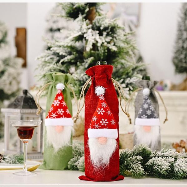 2020 christmas wine bag machine embroidered wine bottle set table decoration supplies christmas decoration fast shipping
2020 christmas wine bag machine embroidered wine bottle set table decoration supplies christmas decoration fast shipping