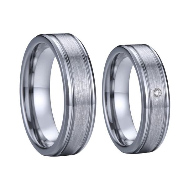 wedding rings never fade unique matte tungsten ring hand finger jewelry lover's alliance couple for men and women, Slivery;golden
wedding rings never fade unique matte tungsten ring hand finger jewelry lover's alliance couple for men and women, Slivery;golden